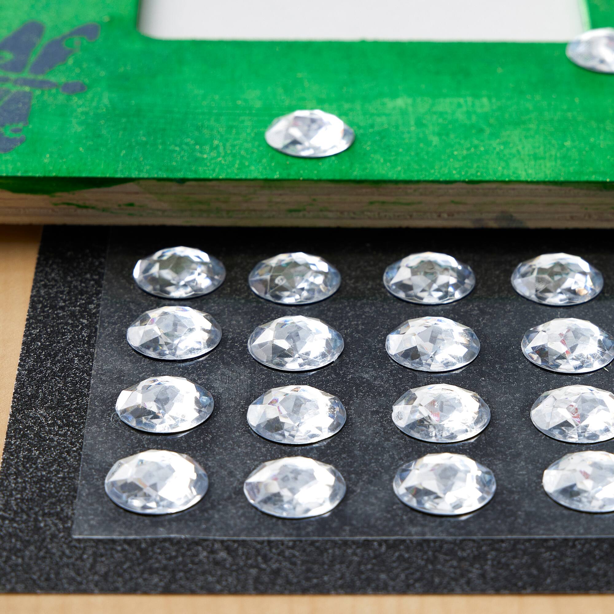 12 Packs: 20 ct. (240 total) 16mm Clear Rhinestone Stickers by Recollections™
